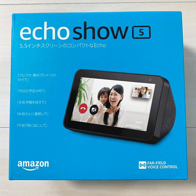 新品☆未使用 Echo Show 5 チャコール