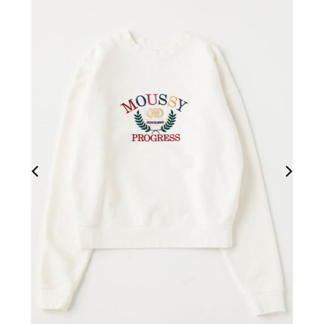 MOUSSY WREATH EMBROIDERY プルオーバー