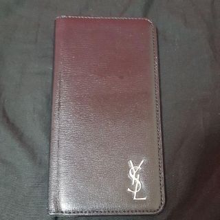 サンローラン(Saint Laurent)のSAINT LAURENT　iPhone X、XSケース　手帳形(iPhoneケース)