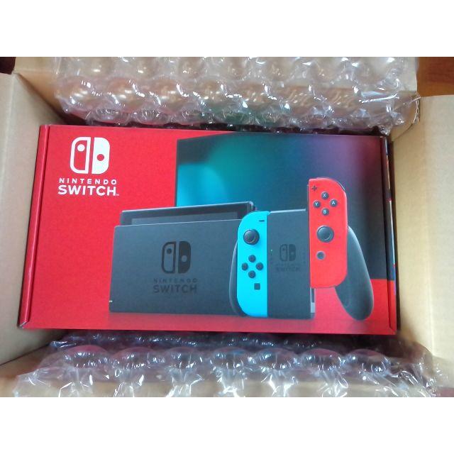Nintendo Switch - 保証あり 新品未開封 新型 Nintendo Switch 本体 ネオン おまけ
