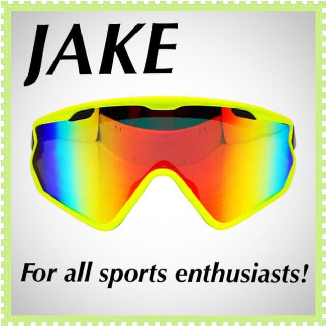 ❇️【JAKE】実用性たる最高峰☆‼️ハイスペックスポーツサングラス‼️新品‼️