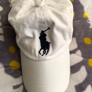 ラルフローレン(Ralph Lauren)のラルフローレン　キャップ　白(キャップ)