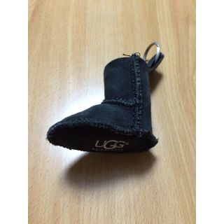 アグ(UGG)のキーホルダー 黒(キーホルダー)