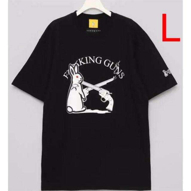 新品 FR2 × roarguns Tシャツ L 黒 Smoking kills