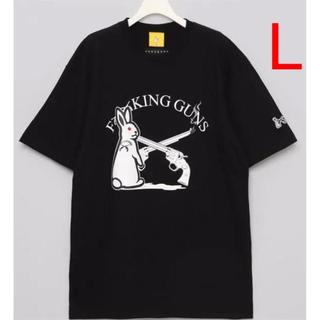ヴァンキッシュ(VANQUISH)の新品 FR2 × roarguns Tシャツ L 黒 Smoking kills(Tシャツ/カットソー(半袖/袖なし))