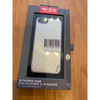 トゥミ(TUMI)のiPhone 7/8ケース TUMI 19 Degree Case シルバー(iPhoneケース)