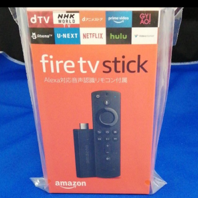 【新品未使用】Fire TV Stick - Alexa対応音声認識リモコン付属