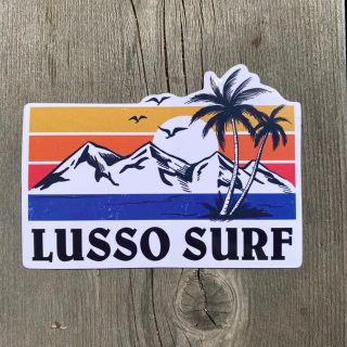 パタゴニア(patagonia)の正規品☆LUSSO SURF トロピカル　防水ステッカー　ベイフロー　wtw(サーフィン)