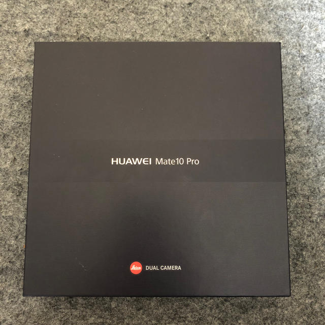 HUAWEI Mate 10 Pro チタニウムグレー