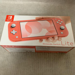 ニンテンドースイッチ(Nintendo Switch)のNintendo Switch Lite コーラル(携帯用ゲーム機本体)