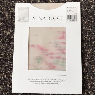 ニナリッチ(NINA RICCI)のニナリッチ フラワープリント ストッキング(タイツ/ストッキング)