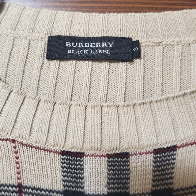 BURBERRY BLACK LABEL(バーバリーブラックレーベル)のBURBERRY半袖ニット★さん専用 メンズのトップス(ニット/セーター)の商品写真