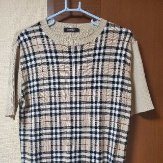 バーバリーブラックレーベル(BURBERRY BLACK LABEL)のBURBERRY半袖ニット★さん専用(ニット/セーター)