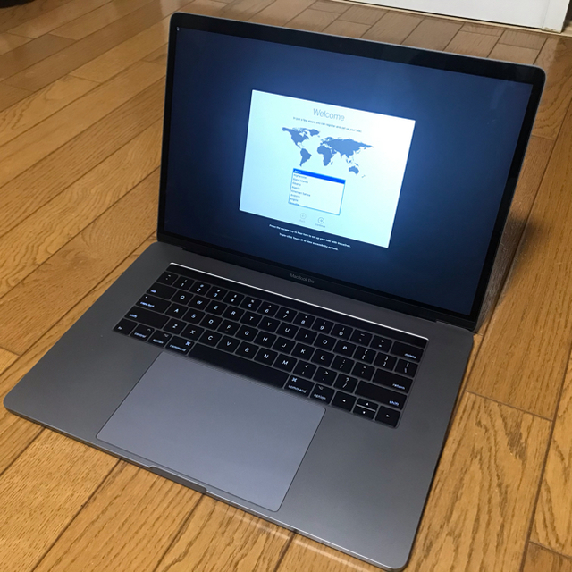 2017 15インチ 512GB MacBook Pro本体