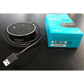 エコー(ECHO)のAmazon Echo Dot (エコードット) スマートスピーカー  ブラック(スピーカー)