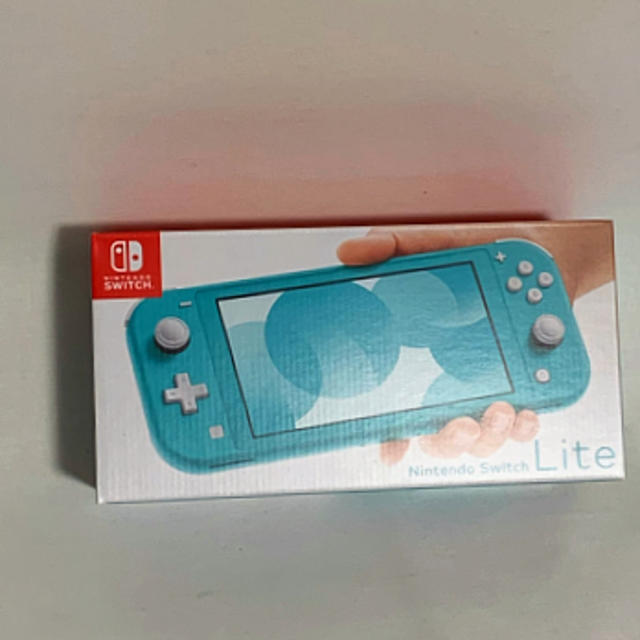 Nintendo Switch(ニンテンドースイッチ)のニンテンドー スイッチ ライト 本体　ターコイズ エンタメ/ホビーのゲームソフト/ゲーム機本体(携帯用ゲーム機本体)の商品写真
