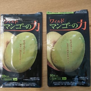 【開封済】ワイルドマンゴーの力 44粒＋22粒(ダイエット食品)