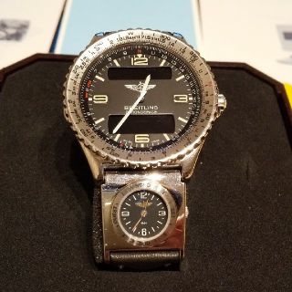 ブライトリング(BREITLING)の【シンさん専用】ブライトリング クロノスペース utc付 a56012(腕時計(デジタル))