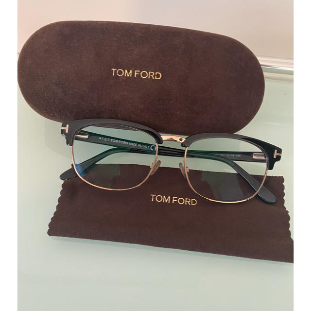 TOM FORD(トムフォード)の確実正規品 TOMFORD ゴールド×ブラック サングラス三代目/登坂広臣愛用 メンズのファッション小物(サングラス/メガネ)の商品写真