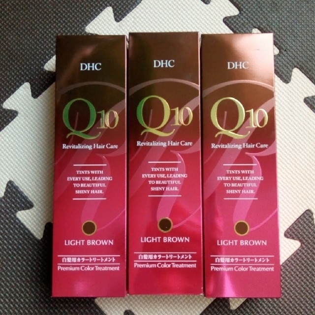 DHC Q10プレミアムカラートリートメント(ライトブラウン)他4本
セット コスメ/美容のヘアケア/スタイリング(白髪染め)の商品写真