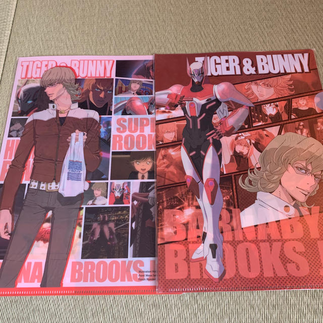 BANPRESTO(バンプレスト)のTIGER&BUNNY クリアファイルセット バーナビー エンタメ/ホビーのアニメグッズ(クリアファイル)の商品写真