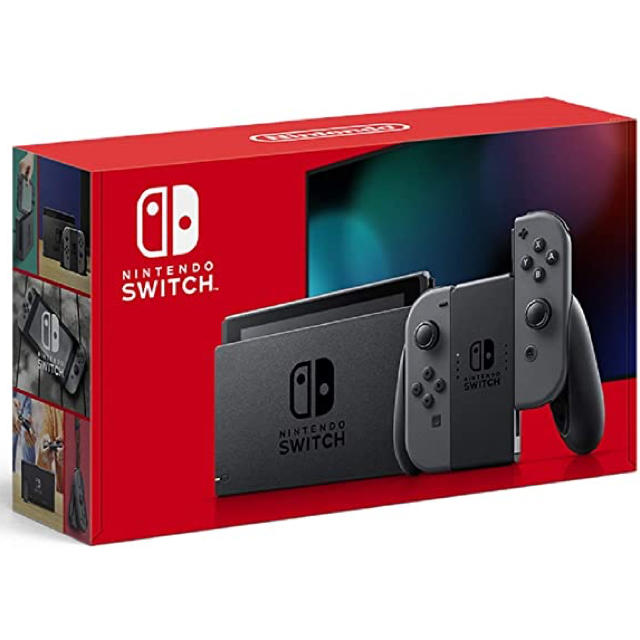 新型ニンテンドースイッチ　バッテリー強化版　グレー