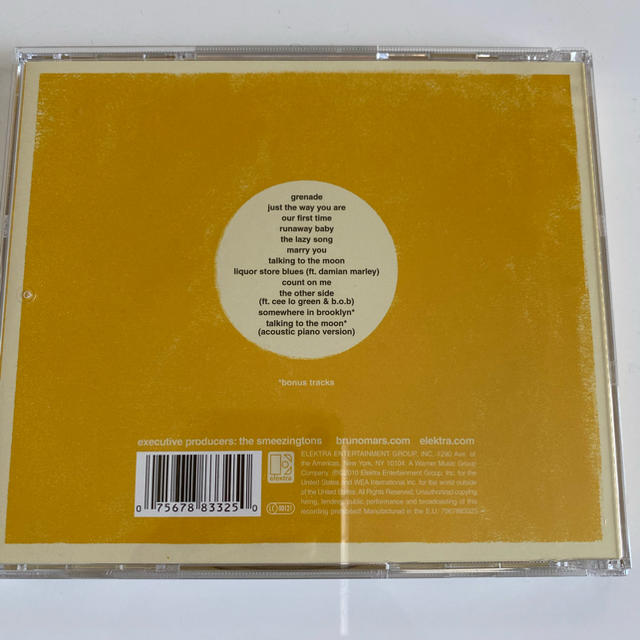 BRUNO MARS  doo-wops&hooligans エンタメ/ホビーのCD(ポップス/ロック(洋楽))の商品写真