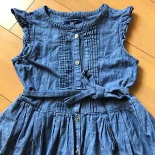 ギャップキッズ(GAP Kids)のデニムワンピース　gap 130(ワンピース)