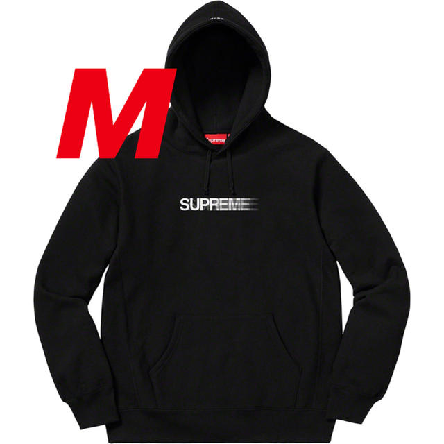 SUPREME Motion Logo Hooded Black M