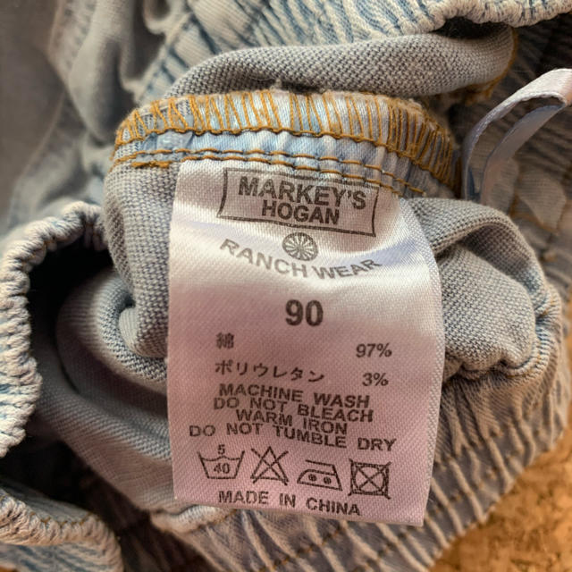 MARKEY'S(マーキーズ)の90 マーキーズ　デニムパンツ キッズ/ベビー/マタニティのキッズ服男の子用(90cm~)(パンツ/スパッツ)の商品写真