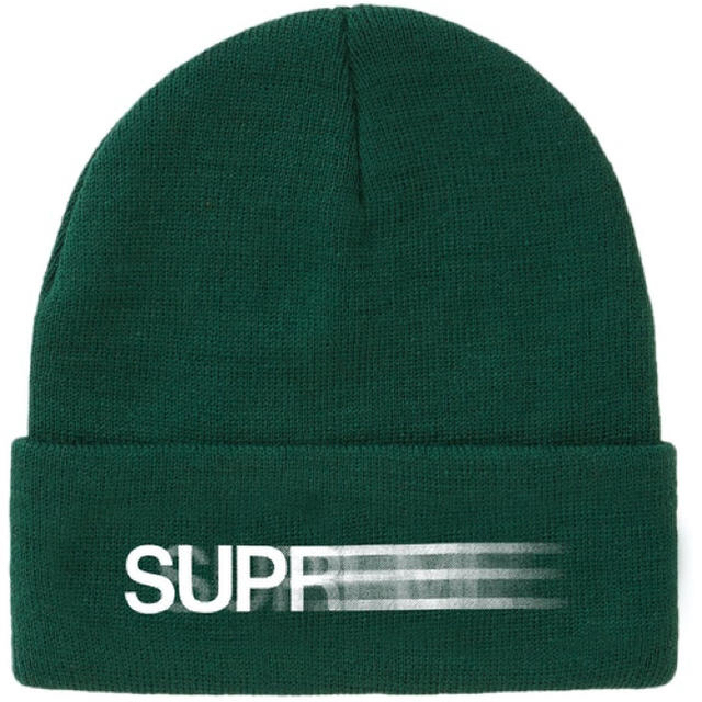 Supreme Motion Logo Beanie Green帽子