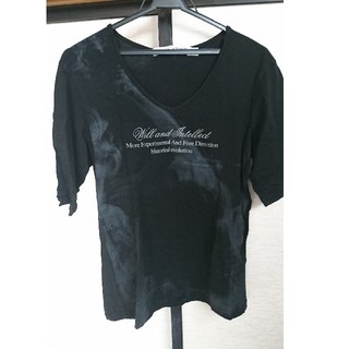 シュリセル(SCHLUSSEL)のSHCLUSSEL五分袖Tシャツ(Tシャツ/カットソー(半袖/袖なし))