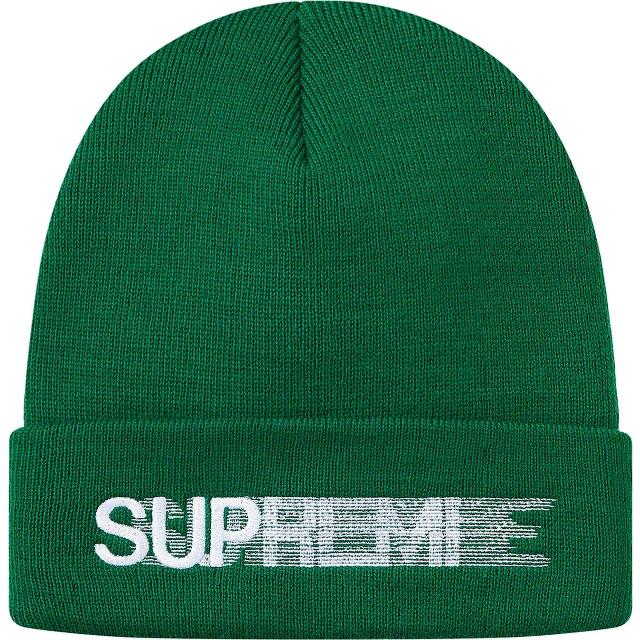 Supreme Motion Logo Beanie Green 緑