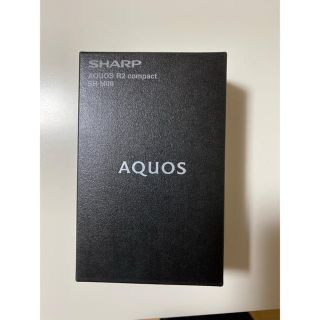 アクオス(AQUOS)の新品未開封　AQUOS R2 compact SH-M09 black 送料無料(スマートフォン本体)