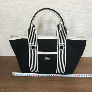 ラコステ(LACOSTE)のラコステ トートバック 黒(トートバッグ)