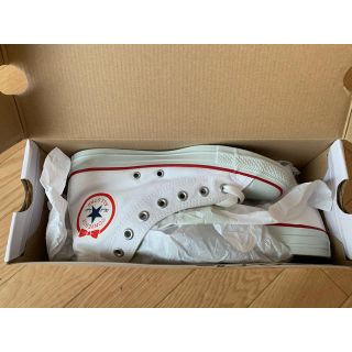 コンバース(CONVERSE)のconverse ホワイト　24.5センチ　新品未使用(スニーカー)