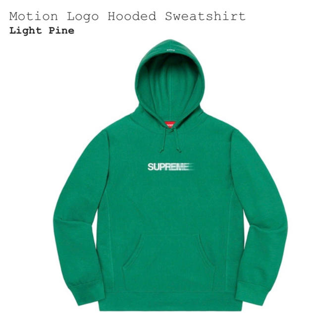 安心の関税送料込み Supreme Motion Logo Hooded Sweatshirt - 通販