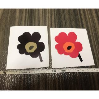 マリメッコ(marimekko)のマリメッコ  marimekko ステッカー2枚(シール)