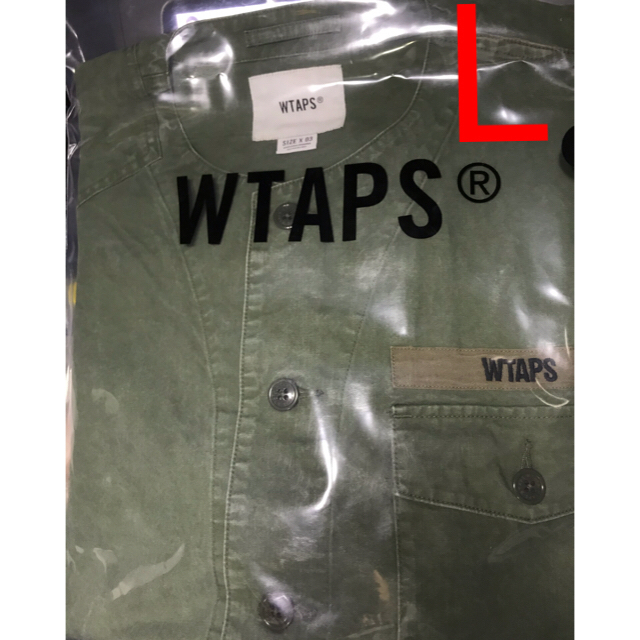 W)taps - WTAPS SCOUT LS SHIRT カーキ Lサイズの通販 by ひ's shop 