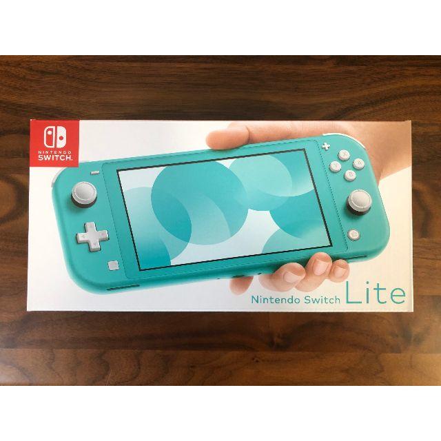 即発送可 新品未開封 Nintendo Switch lite ターコイズ-