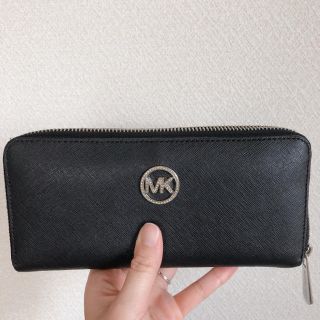 マイケルコース(Michael Kors)のMICHAEL KORS・長財布☺︎ブラック(財布)