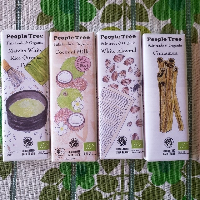 peopletreeオーガニックチョコレート 食品/飲料/酒の食品(菓子/デザート)の商品写真