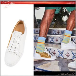 クリスチャンルブタン(Christian Louboutin)のクリスチャンルブタン最新作Yang LouisバイカラースニーカーWT/GD(スニーカー)