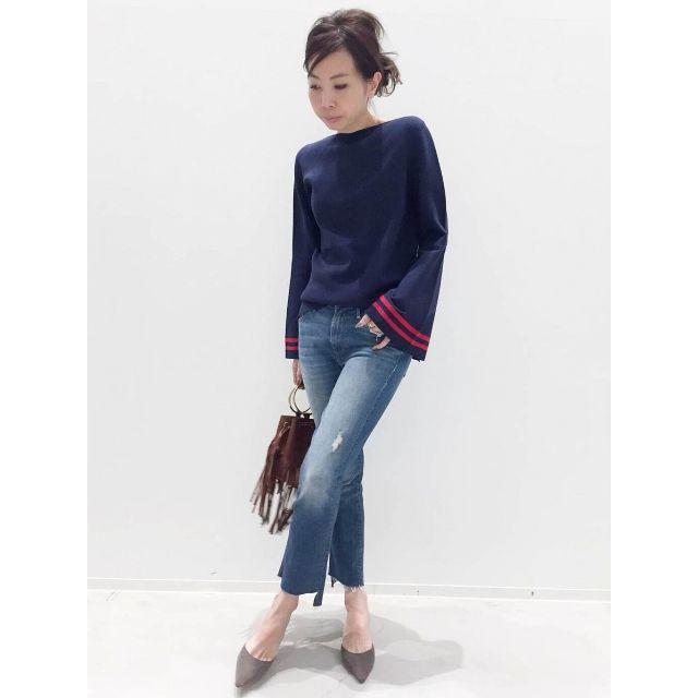 MOTHER DENIM Insider Crop デニム アパルトモン パン