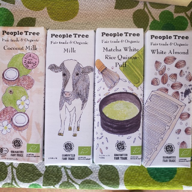 peopletreeオーガニックチョコレート 食品/飲料/酒の食品(菓子/デザート)の商品写真