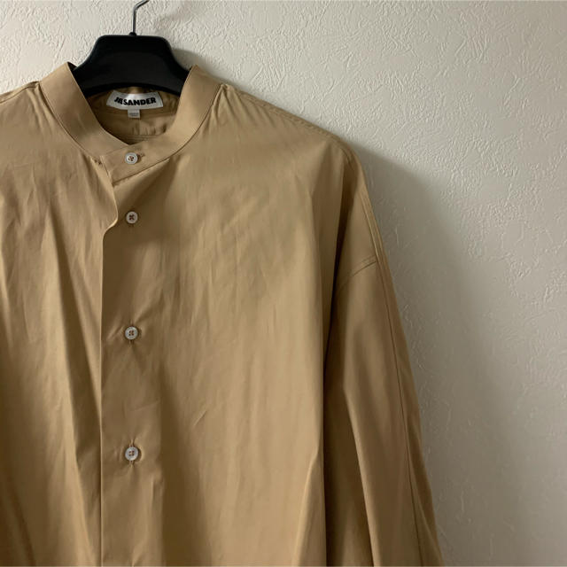 JIL SANDER ジルサンダー 18ss ノーカラービッグシルエット　シャツ