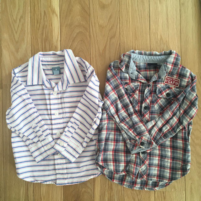 babyGAP(ベビーギャップ)のGAPシャツ 90 キッズ/ベビー/マタニティのキッズ服男の子用(90cm~)(その他)の商品写真