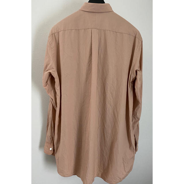 COMOLI(コモリ)の【COMOLI】 シャツ 1回着用 size 3 長袖 サンドピンク 18SS メンズのトップス(シャツ)の商品写真
