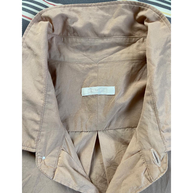 COMOLI(コモリ)の【COMOLI】 シャツ 1回着用 size 3 長袖 サンドピンク 18SS メンズのトップス(シャツ)の商品写真