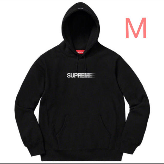 M Supreme Motion Logo Hooded Sweatshirt まとめ割はじめる 50.0%OFF